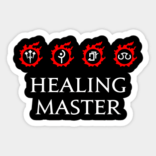 Healing Master - For Warriors of Light & Darkness Sticker